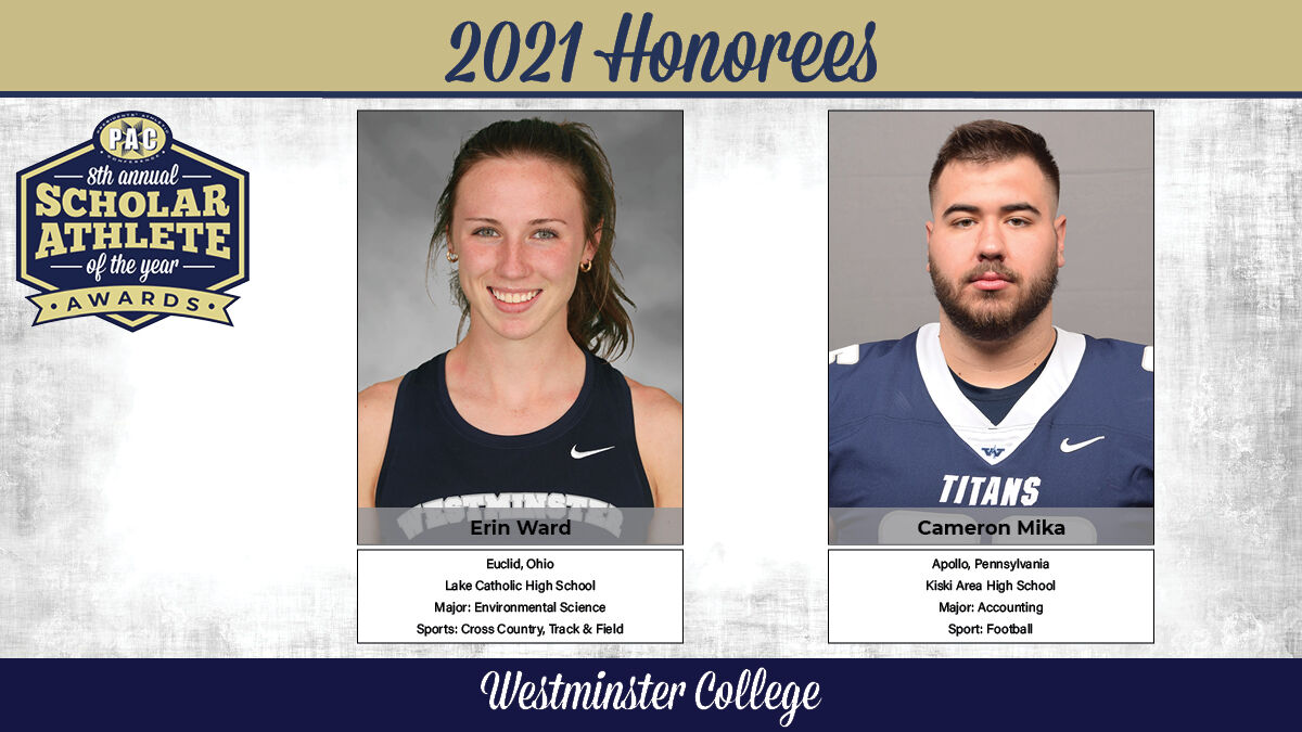 Ward and Mika named PAC Scholar-Athletes of the Year